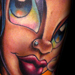 Tattoos - Graffitti girl - 19265